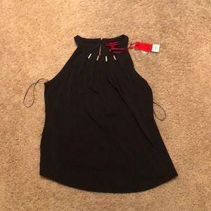 BlackJennifer Lopez tank top. Size XS. New with tags.